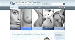 Desktop Screenshot of docteurnicolasgounot.com